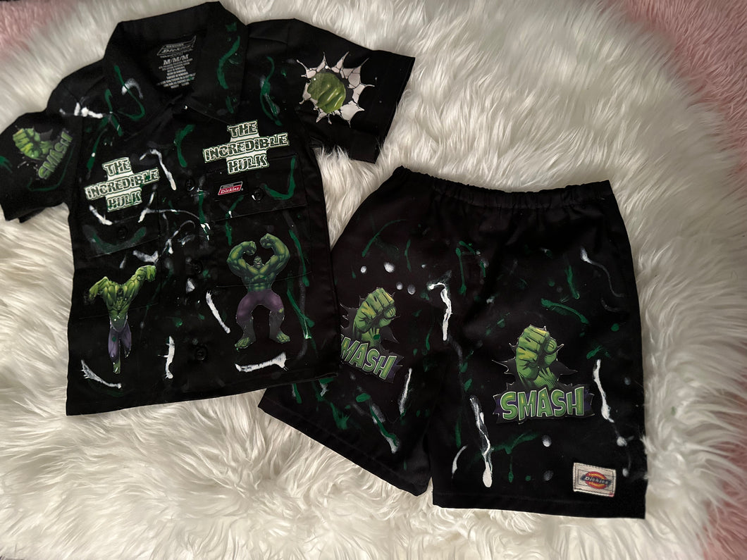 Boys Hulk Outfit