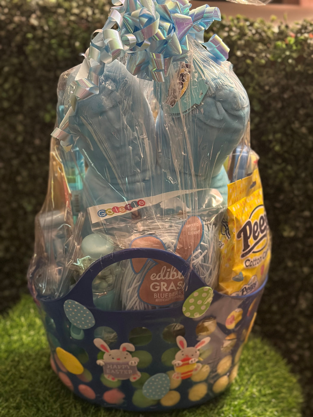 Blue Peep Easter Basket