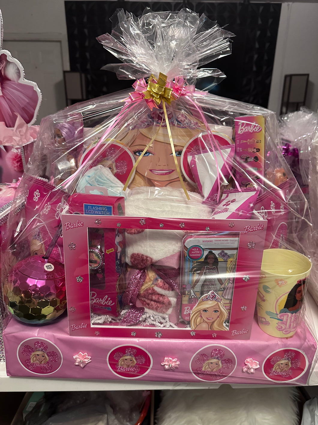 Pink Barbie Gift Box